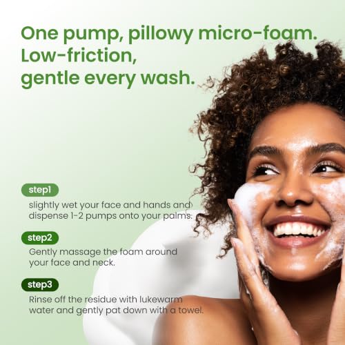 NEOGEN Dermalogy Real Fresh Foam Green Tea Facial Cleanser 5.64 oz (160g)