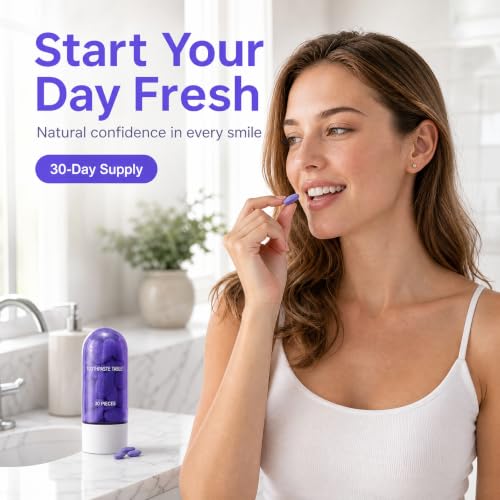Fresh Breath Oral Care with Menthol,Gentle Daily Teeth Care (2 Pack)