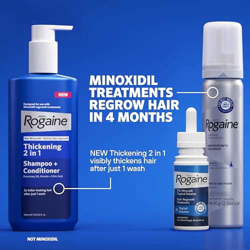 Men's Rogaine 5% Minoxidil Foam, 1-Month Supply, 2.11 oz 2.11 Ounce (Pack of 1)