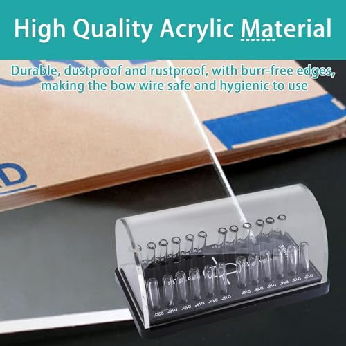 Acrylic Archwire Organizer Holder for Clinic Arrange and Store Teeth Arch Wires Use Acrylic (Round)