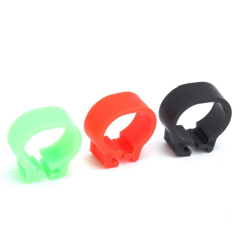 200PCS Pigeons Leg Rings Lightweight Compact Foot Bands Colorful Chicken Ankle Clips for Easy Identification - PawsPlanet Australia