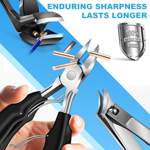 2026 Toenail Clippers for Thick Toenails for Seniors Angled Head