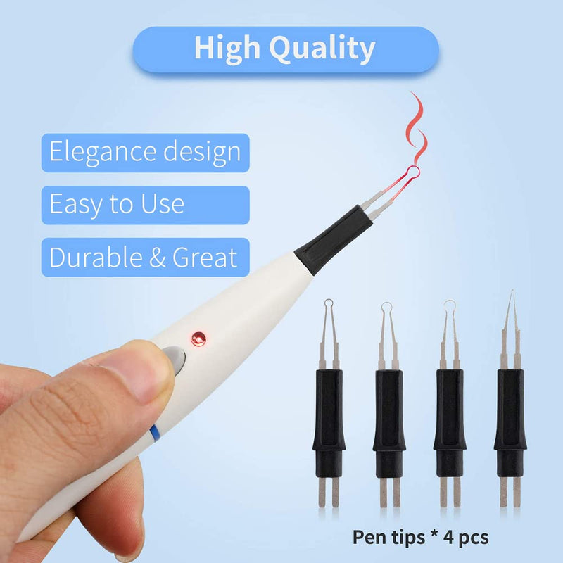 Gutta Percha Point Cutter with 4 Tips, Dental Tooth Gum Endo Obturation System with Heated Pen, Dentist Breaker Cutter Tools - BeesActive Australia