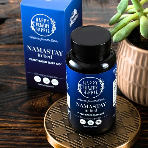 Namastay in Bed Natural Sleep Aid, Low Dose Melatonin 0.5 mg, 60 Ct