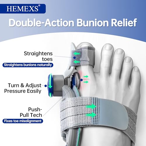 Bunion Corrector for Women & Men, Adjustable Big Toe Corrector 1 Pack