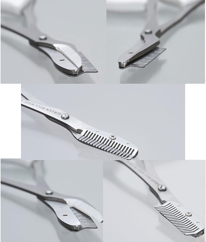 Greenbell Stainless Steel Brow Scissors with Brow (White) -  Australia