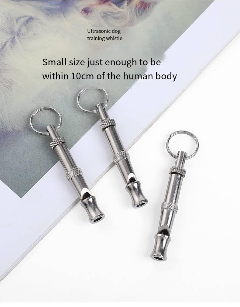 Ultrasonic Dog Training Whistle: Silent Dog Whistle to Stop Barking Neighbor's Dog and Recall Pets, Aggressive Dog Deterrent, Dog Whistle to Make Dogs Come to You, Dog Whistle to Scare Dogs Away