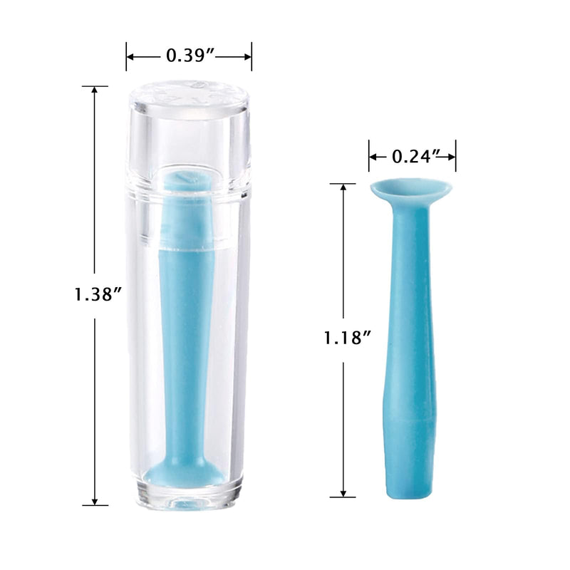 6 Pieces Hard Scleral Lens Remover Tool for RGP, Silicone Eye Contact Lens Plunger Suction Cup 6 - BeesActive Australia