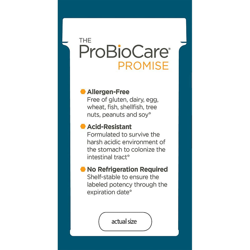 ProBioCare Men’s Once Daily Probiotic, 50B CFU, Digestive Health, 60 Caps | Triple-Action Prebiotic, Probiotic & Postbiotic Blend, Delayed-Release Capsules, Shelf-Stable, Non GMO, Allergen Free