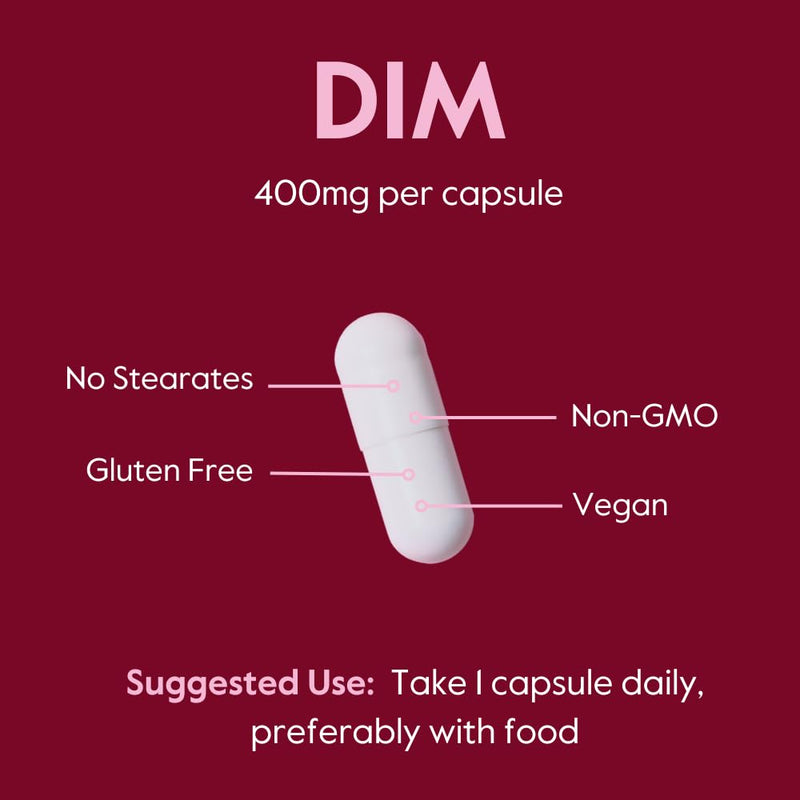 BESTVITE DIM (Diindolylmethane) 400mg w/Bioperine (240 Veg Caps) (120x2) | High Strength - Vegan - No Stearates - Gluten Free - Supports Estrogen Metabolism* - Hormone Balance for Men & Women* 120 Count (Pack of 2)