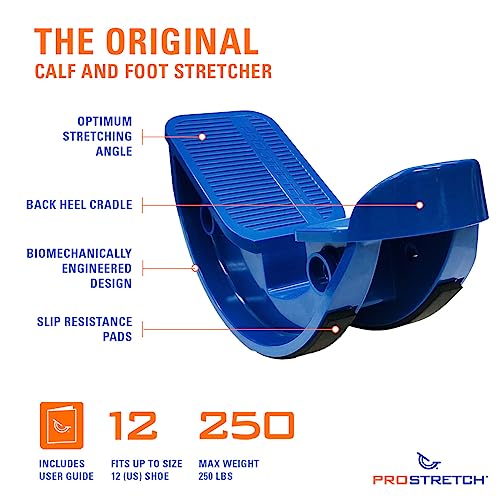 ProStretch Original Calf Stretcher & Tuli's X Brace Bundle - Plantar Fasciitis & Foot/Heel Pain Relief