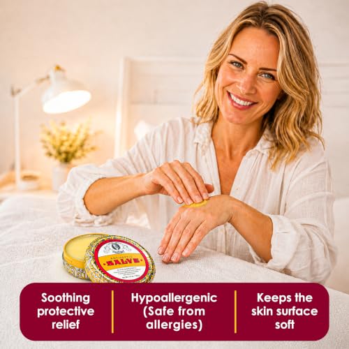 Rawleigh Antiseptic Salve Iconic Yellow Big Tin: 4.5 oz (Pack of 1) 4.5 Ounce (Pack of 1)
