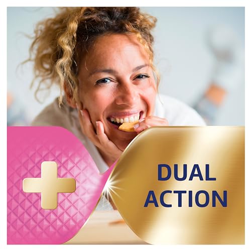 Poligrip Denture Adhesive, Power Max Hold Plus Comfort Denture Adhesive Cream, 2.2 Ounces (Pack of 4)
