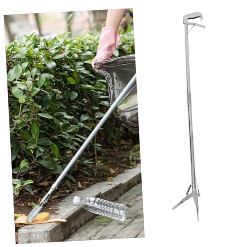 Healeved Foldable Grabber Tool 46.45 in Long Reach Reacher Pickup Tool for Elderly Assistance Trash Collection Easy Storage Daily Item Retrieval