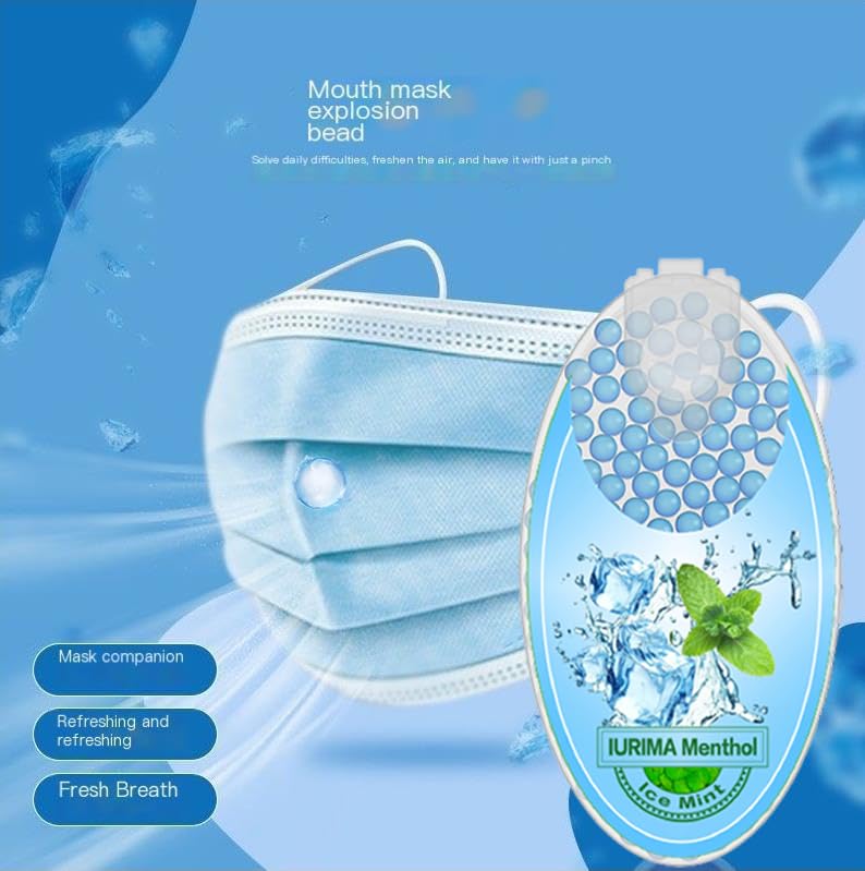 Air Freshening Beads/crushball Unforgettable fragrance / 1000 capsules for Masks & Filtered Air Spaces