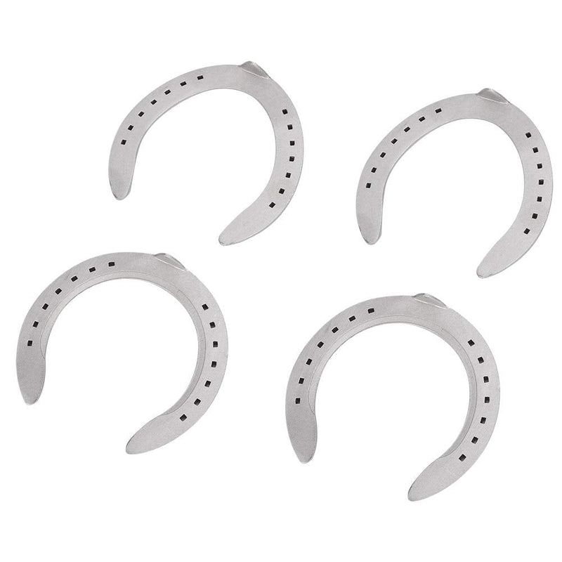 Equestrian Horseshoes, Aluminum Horseshoes Wear Resistant Horseshoe Set Horseshoe Kit Horse Shoes Sets Sports Horseshoes for Horse Racing(Number 6) - BeesActive Australia