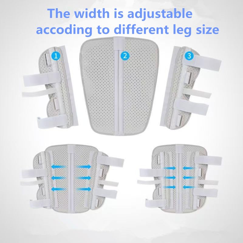 Pediatric Leg Immobilizer Kids Knee Brace Support Child Knee Fixed Splint Leg Fracture Splint Knee & Leg Immobilizer/Knee Brace (Small) Small