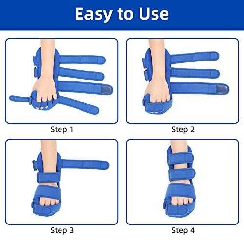 Fanwer Resting Hand Splint, Stroke Hand Therapy Equipment for Stroke Recovery Patients, Carpal Tunnel Syndrome, Arthritis, Tendinitis, Metacarpal Breaks (Medium Left) Medium Left