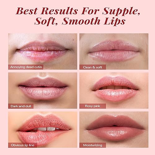 ANAI RUI Lip Scrub & Lip Mask Set, Strawberry berry