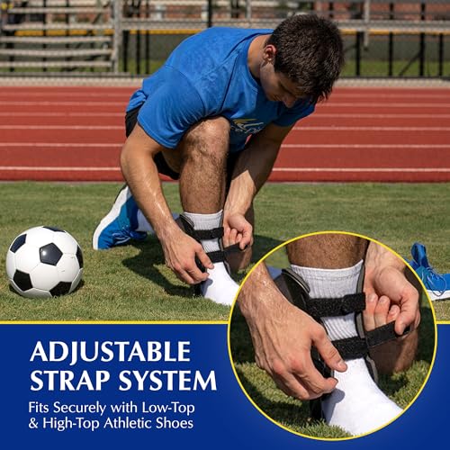 Brace Direct Semi-Rigid Active Ankle Brace for Sports, Sprains & Athletes Left Ankle - Left - XS