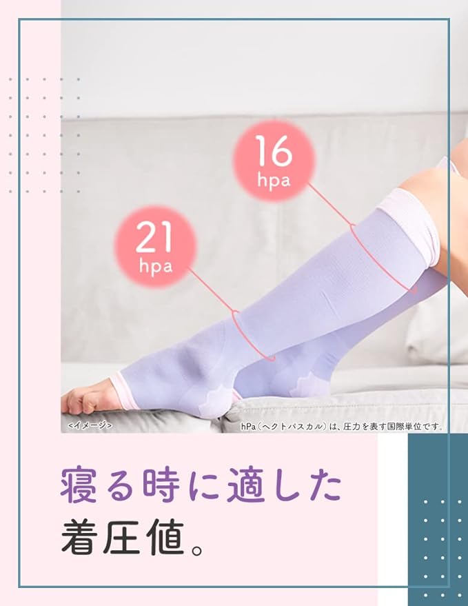 Medikutto Compression Socks, Sleeping Short, L + Bonus - BeesActive Australia