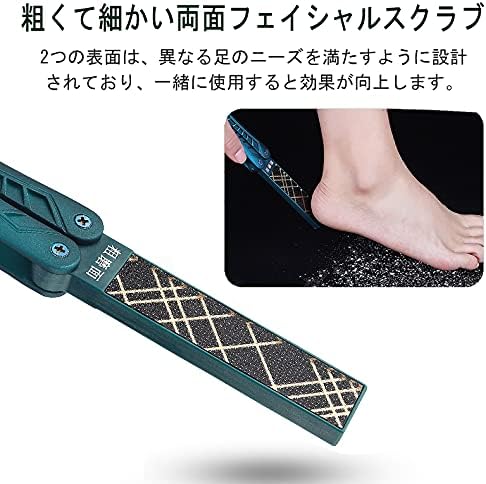 Pumice Stone Foot File, Heel Exfoliator, Nail File - Eiffel Tower Style 180° Foldable, Anti-wrestling, Durable, Unbreakable, Double-Sided Foot File Exfoliating Foot File, Black -  Australia