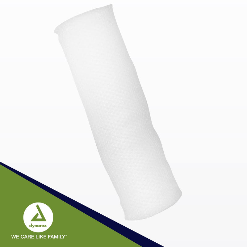 Dynarex 3104 Non-Sterile Stretch Gauze Bandage Roll, 4" x 4.1 yard, Pack of 12 12 Count (Pack of 1) - BeesActive Australia