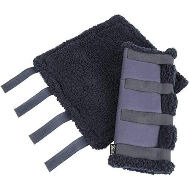 Shires Short Fleece Lined Travel Boots Cob - BeesActive Australia