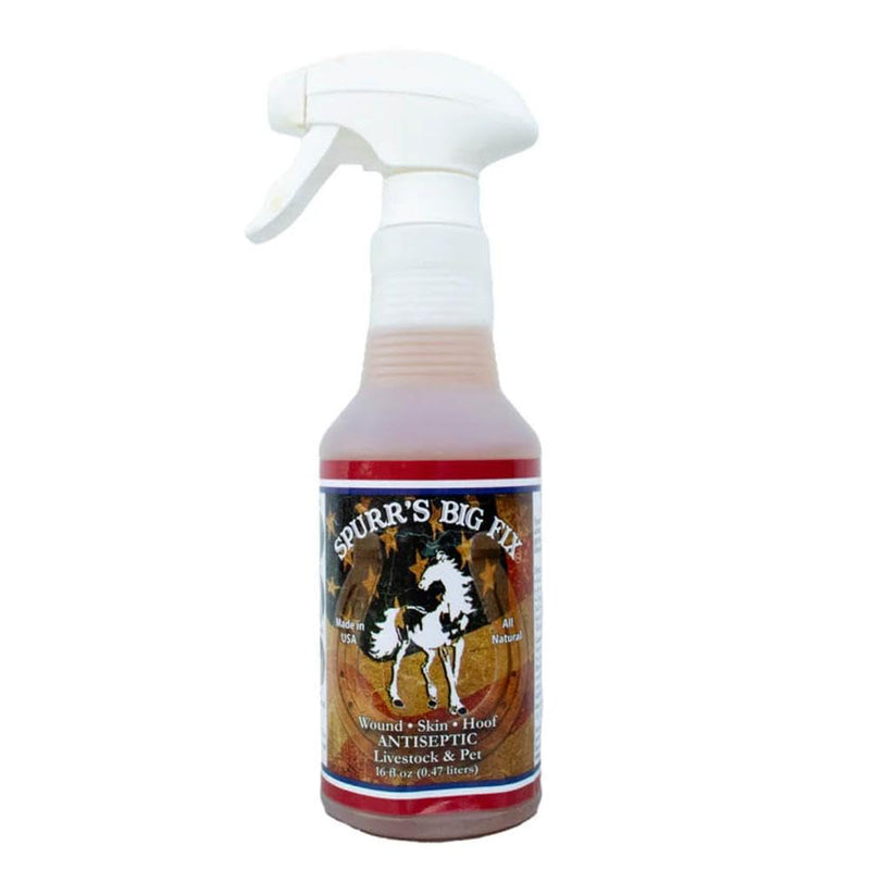 Spurr's Big Fix 16oz Wound, Skin, Hoof Spray 16OZ