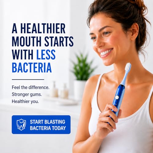 Sonic Gums Electric Toothbrush for Oral Health, Gum Disease & Gingivitis