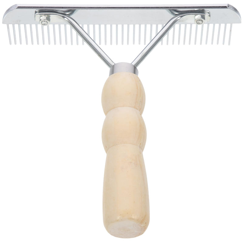 Horse Nail Rake Comb - Horse Hair Brush for Leather Mini Comb Leather Cleaning Brush Mane Comb Wood Handle Grooming Rake Horse Tail Horse Grooming Tool Practical Horse Hair Comb - BeesActive Australia