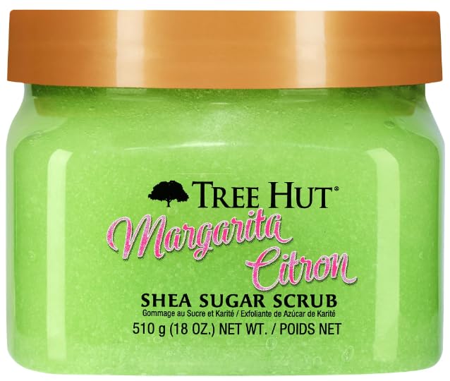 Tree Hut Margarita Citron Shea Sugar Scrub 18 Oz, Ultra Hydrating and Exfoliating Scrub for Nourishing Essential Body Care - BeesActive Australia
