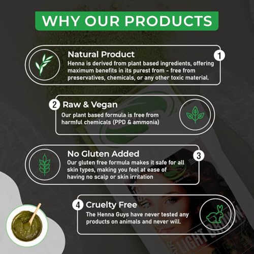 2 Packs Of Light Brown Henna Hair & Beard Color/Dye 100 Grams - Natural Hair Color, Plant-based Hair Dye - The Henna Guys 7.05 Ounce (Pack of 1)
