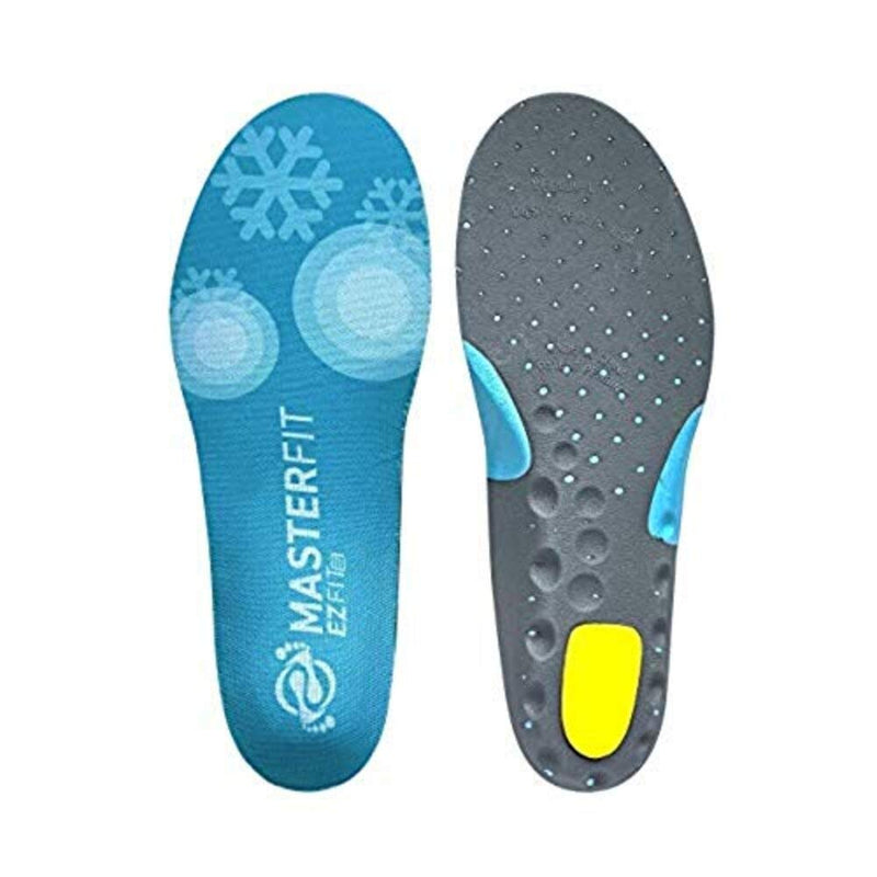 EZFit QF Ski Boot Insoles for Men & Women, Trim-to-Fit Ski & Snowboard Boot Inserts with Arch Support, Volume Reducer Fit & Performance Control Insoles for Winter Boots, Regular/Small Regular Volume Small - BeesActive Australia