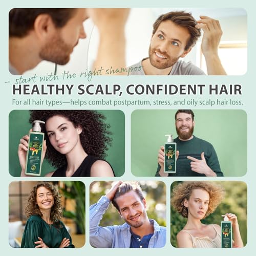 Rosemary & Batana Oil Hair Growth Shampoo: Hair Loss Shampoo for Men and Women with Biotin, Sulfate & Fragrance-Free Thickening Wild Lavender 10 Count (Pack of 1)