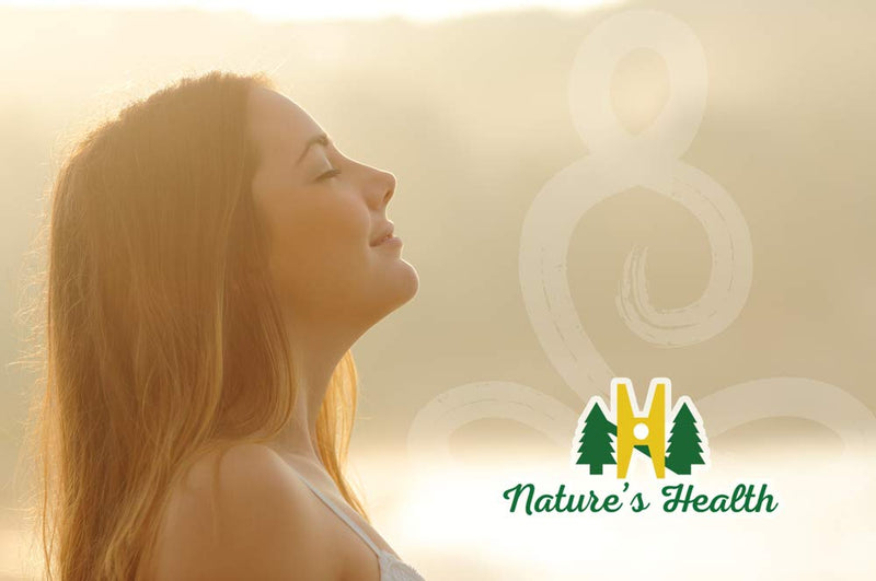 Nature's Health Calm and Composed – Valerian Root and Passion Flower Formula – Daily Stress Relief – Relaxation Supplement – 1000 mg per Serving – 60 Vegetarian Capsules - BeesActive Australia