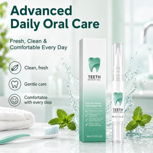 2pcs Teeth Repair Gel, Gum Daily Care Teeth Stain Removal Essence Pen