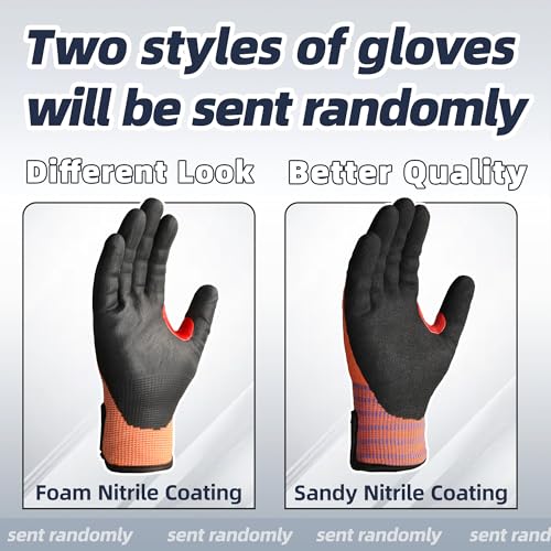 Schwer FreezeGuard-X Winter Work Gloves for Men and Women, ANSI A9 Cut Resistant Glove for Extreme Protection, Freezer Gloves With Super Grip, Thermal Insulated, PM3326-W (XXL,1 Pair) 1 pair XX-Large Winter Orange