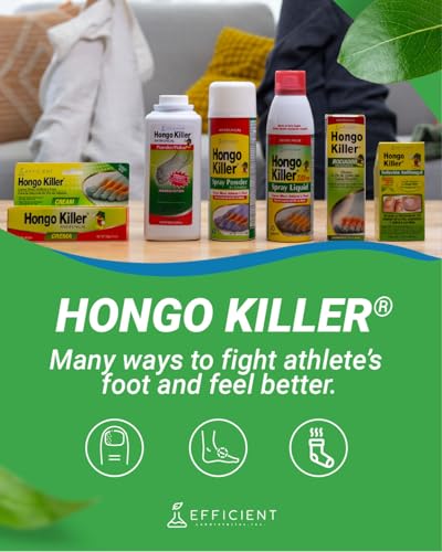 Hongo Killer Nail Formula, Nail Treatment, Helps Improve the Appearance of Discolored Fingernails & Toenails, Promotes Healthy-Looking Nails, 1 Fl Oz Bottle (Pack of 1)