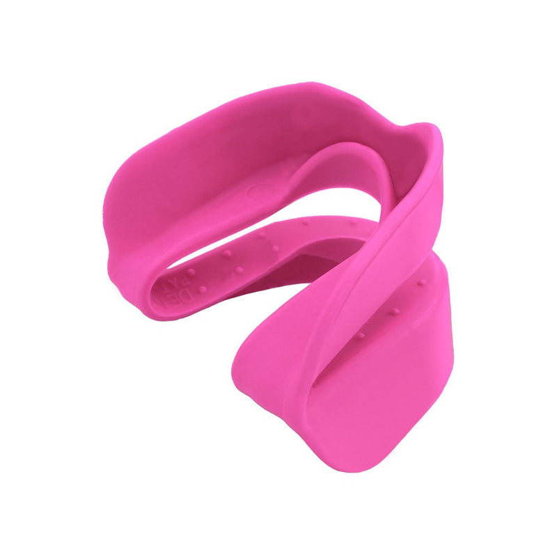 Kid's Comfort PRO Youth Double Sports Mouth Guard Wear with or Without Braces Pink
