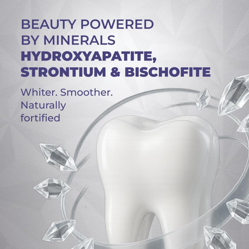 Gentle Whitening & Remineralization Teeth Strips | Helps Your Teeth gets Stronger | 14-Treatment Kit for Sensitive Teeth | Peroxide-Free Formula with Hydroxyapatite, Papain & Coconut Oil (28 Strips)