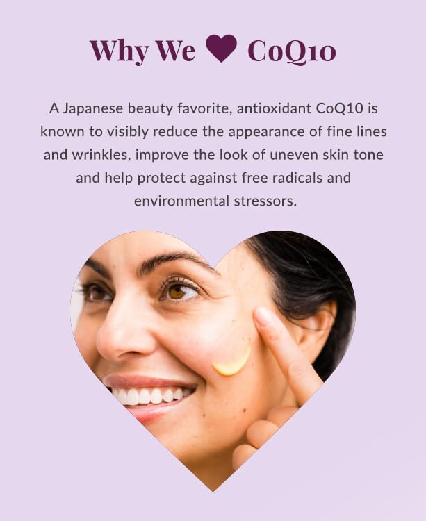 DHC CoQ10 Eye Cream, Antioxidant Treatment for Fine Line and Crow's Feet, Skin-Brightening Vitamin C, Fragrance and Colorant Free, 0.88 oz. Net wt. - BeesActive Australia
