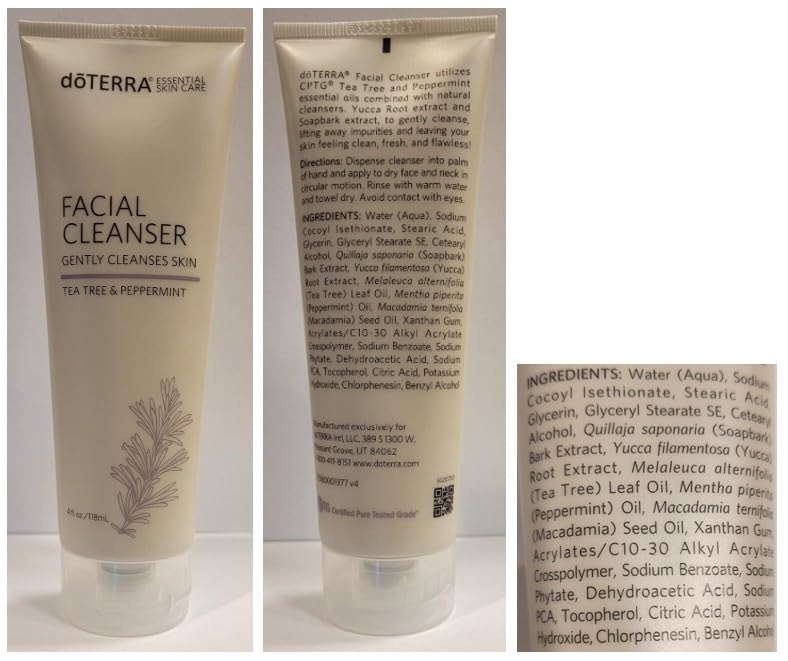 doTERRA - Facial Cleanser - Essential Skin Care Collection - 4 oz