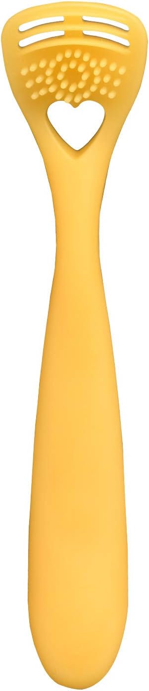 Noji Soft Tongue Cleaner "Tongue Too!" Kids Yellow - BeesActive Australia