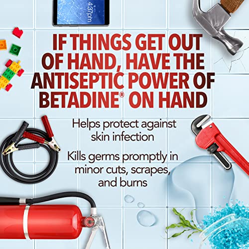 Betadine Antiseptic Povidone Iodine Solution 8 Fl Oz 8 Fl Oz (Pack of 1)