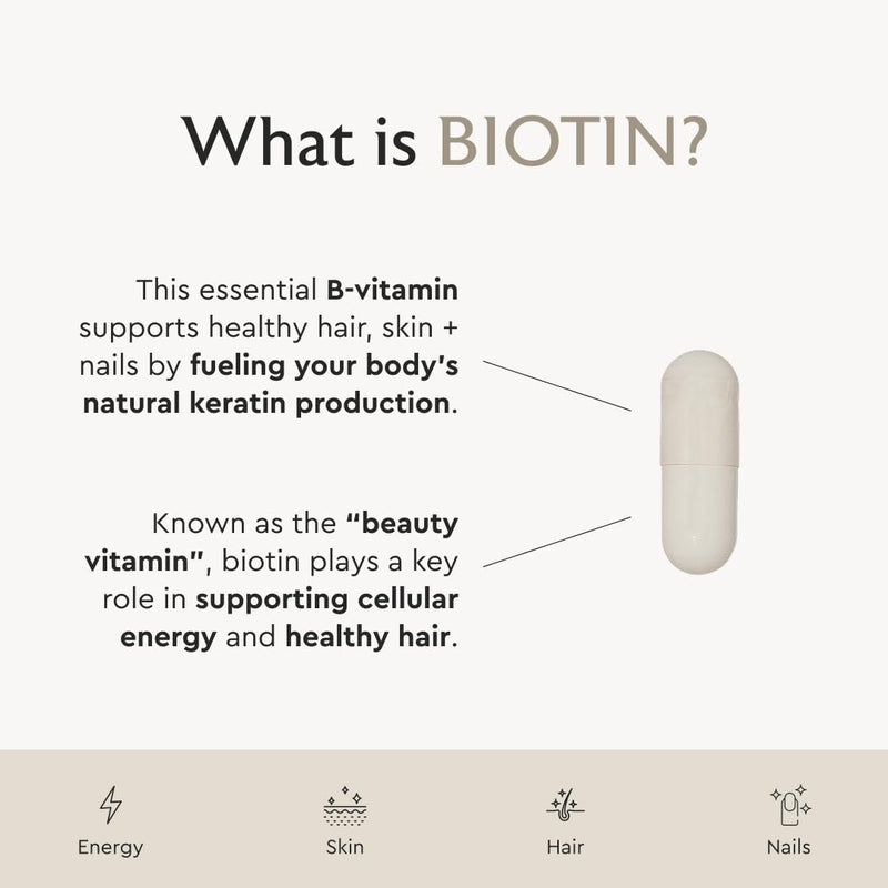 Alaya Biotin 10,000 mcg for Healthy Hair, Skin and Nails, Non GMO, Vegan, 90 Capsules