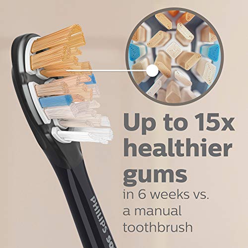 Philips Sonicare Genuine Premium All-in-One and G3 Premium Gum Care Replacement Toothbrush Heads Bundle (4 Brush Heads)