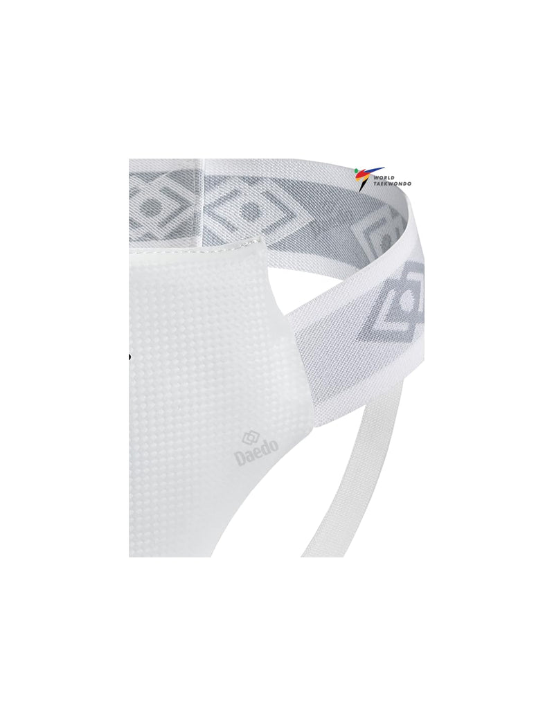 DAEDO Taekwondo Groin Guard Male, WT Recognized, Durable Protection for International Competitions, Sizes: XS to XL X-Large