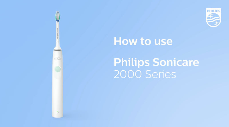 PHILIPS Sonicare 2100 Rechargeable Electric Toothbrush, 1 Brush Head, White 1 Count (Pack of 1)