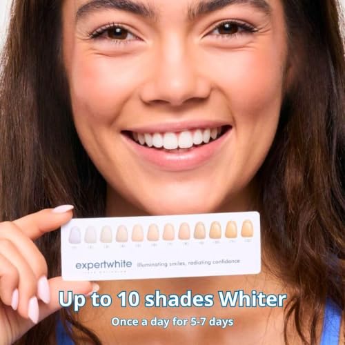 Pro Teeth Whitening Kit 32X LED Light, 4 Carbamide Peroxide Gel Syringes & Whitening Tray Professional At-Home Teeth Whitener for Sensitive Teeth, Removes Coffee, Tea, Wine, Smoking Stains